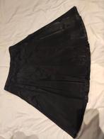 Zwarte plisse rok, H&M, maat 34, Kleding | Dames, Maat 34 (XS) of kleiner, Knielengte, H&M, Zo goed als nieuw