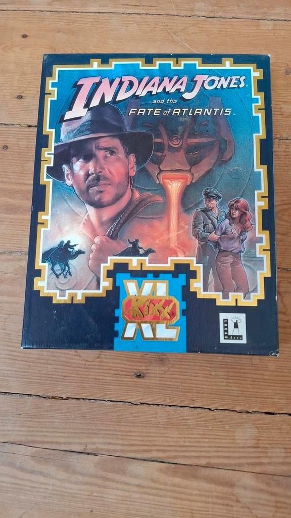 Indiana jones Fate Of Atlantis 1992, Games en Spelcomputers, Games | Pc, Zo goed als nieuw, Ophalen
