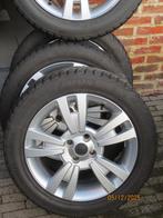 Mooie Alu. velgen 16" FIAT 500 (en andere) MET WINTERBANDEN, Auto-onderdelen, Ophalen, Gebruikt, Velg(en), 16 inch