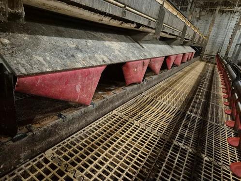 legnesten jansen vdl uitdrijfsysteem 700 meter, Dieren en Toebehoren, Pluimvee | Toebehoren, Gebruikt, Kippenhok of Kippenren