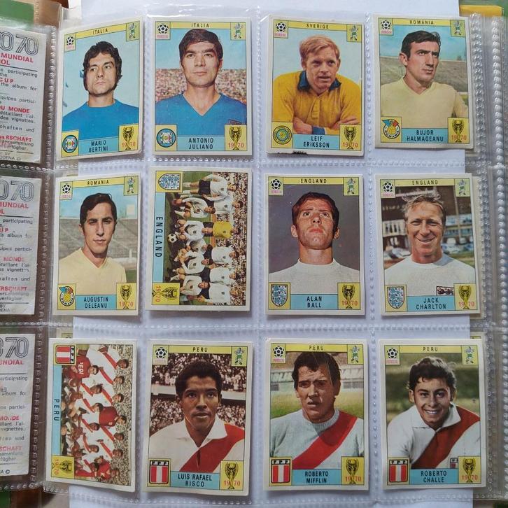 PANINI MEXICO 70 1970 ED INTER WORLD CUP RAAR ALBUM REMOVED, Hobby en Vrije tijd, Stickers en Plaatjes, Gebruikt, Meerdere plaatjes
