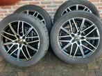 Aluminium 18 inch brock velgen b34 met banden, Auto-onderdelen, Banden en Velgen, Banden en Velgen, Ophalen of Verzenden, 225 mm