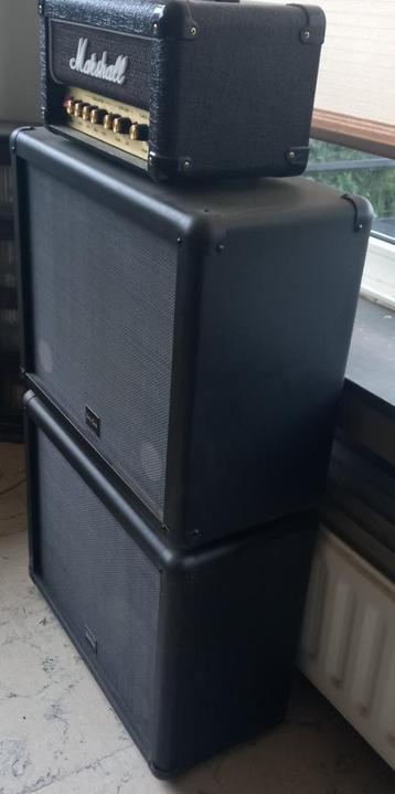 neufs: Ampli Marshall DSL1HR à lampes + 2 cab, Enlèvement, Neuf, Guitare