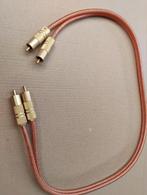 Interlink top hifi kabel stereo cinch naar cinch, Ophalen of Verzenden, Zo goed als nieuw, Minder dan 2 meter, Interlink-kabel