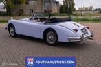 Jaguar XK150 Cabriolet | Route 66 Auctions, Auto's, Lederen bekleding, Blauw, Leder, Bedrijf