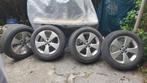 215/60 R17 H TIRES + 17" lichtmetalen velg, Auto-onderdelen, Banden en Velgen, Ophalen, 17 inch, Band(en), Personenwagen
