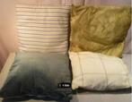 4 Verschillende Vintage Kussens, Huis en Inrichting, Woonaccessoires | Kussens, Ophalen of Verzenden, Zo goed als nieuw