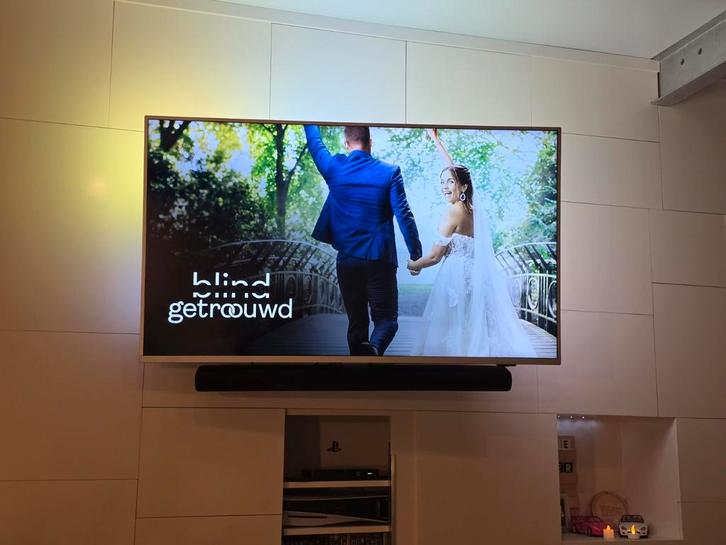 Philips Ambilight LED televisie 55 inch, Audio, Tv en Foto, Televisies, Zo goed als nieuw, LED, 100 cm of meer, 4k (UHD), Philips