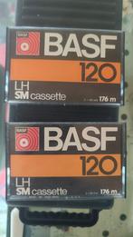 Cassettes audio BASF 120 LH SM NOS, Comme neuf, Enlèvement ou Envoi