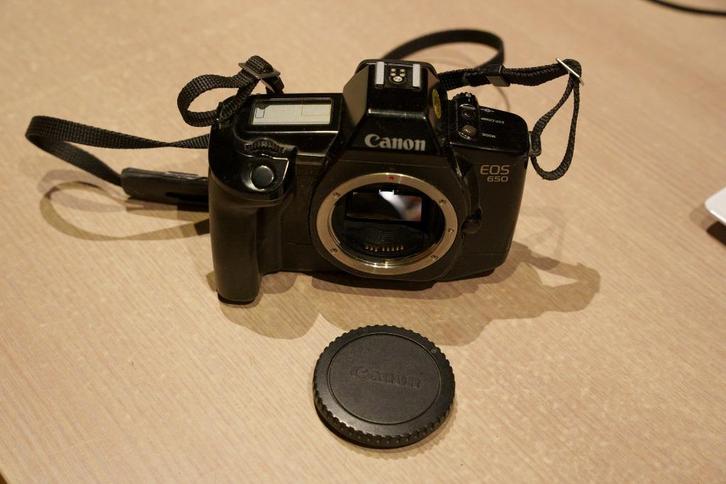 Canon EOS 650 beoordelingstest, Audio, Tv en Foto, Fotocamera's Analoog, Gebruikt, Spiegelreflex, Canon, Ophalen of Verzenden
