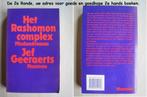 306 - Het Rashomon complex - Jef Geeraerts, Boeken, Detectives, Zo goed als nieuw, Jef Geeraerts, Verzenden