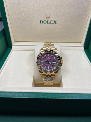 Rolex gmt master II tiger iron plate gold beschikbaar voor biedingen