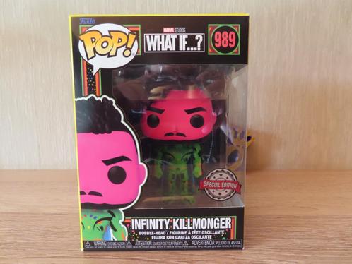 Funko Pop Infinity Killmonger 989, Collections, Jouets miniatures, Neuf, Enlèvement ou Envoi