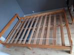 Massief houten onderstel 140x200, Ophalen, Gebruikt, Hout