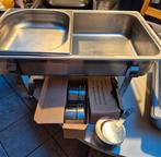 Twee Voedingwarmers au bain marie warmhoud bakken, Enlèvement, Utilisé