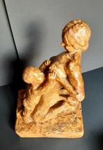 Beeld Moeder en Kind , Van den Bossche Henri (1886 - 1952 ), Antiek en Kunst, Ophalen
