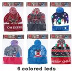 Kerst wintermuts beanie kerstmuts met led lampjes, Diversen, Ophalen of Verzenden, Nieuw
