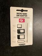 Micro-nano SIM adapter, Comme neuf, Enlèvement ou Envoi, Carte Sim