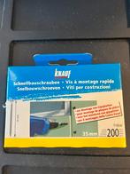 Snelbouwschroeven gipsplaten Knauf, Ophalen, Nieuw