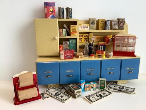 Houten speelgoed winkeltje (jaren 60), Antiek en Kunst, Antiek | Speelgoed, Ophalen