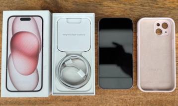 Apple iPhone 15 128 Go Rose, Télécoms, 128 GB, IPhone 15, Rose, Comme neuf