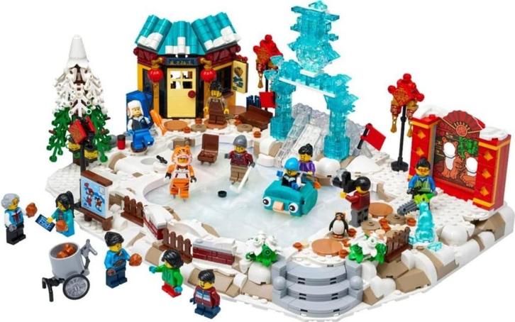 Lego 80109 - IJsfestival, Kinderen en Baby's, Speelgoed | Duplo en Lego, Nieuw, Lego, Complete set, Ophalen of Verzenden