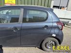 Deur links achter Peugeot 108 Hatchback 2014 Kleur ELB, Gebruikt, Deur, Herkomst onderdeel bekend, Ophalen of Verzenden