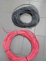 Zonnepaneel kabel 6mm CCA  56meterx2, Ophalen, Zo goed als nieuw