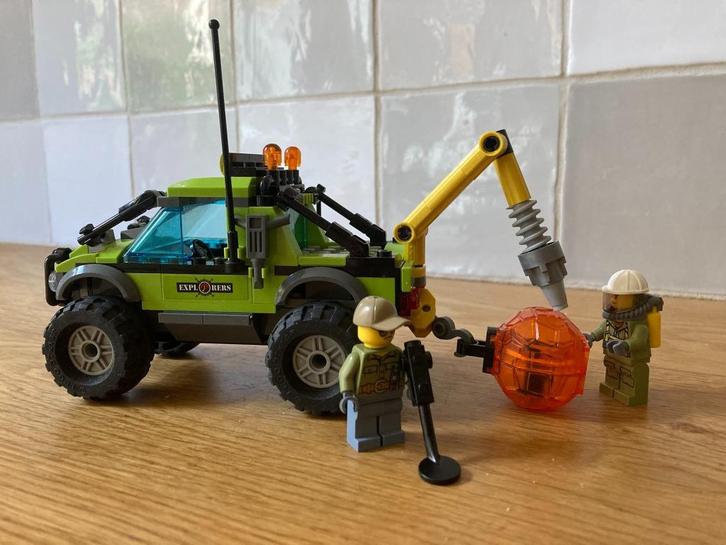 Lego Volcano Exploration Truck 60121, Kinderen en Baby's, Speelgoed | Duplo en Lego, Lego, Ophalen of Verzenden