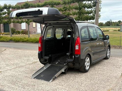 ♿️Peugeot Partner 1.6HDI Rolstoel Invalide Mindervalide TPMR, Auto's, Peugeot, Bedrijf, Te koop, Partner, Aangepast voor mindervaliden