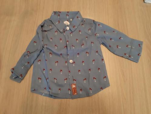 Hemdjes met lange mouwen (2 stuks), maat 62, Kinderen en Baby's, Babykleding | Maat 62, Gebruikt, Jongetje, Overhemdje of Bloesje