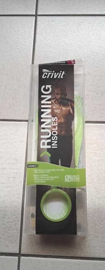 Running inlegzolen, nieuw maat 42-43 beschikbaar voor biedingen