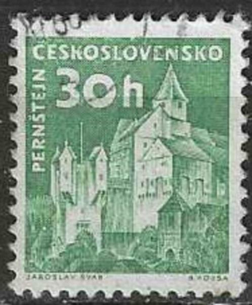 Tsjechoslowakije 1960 - Yvert 1071 - Kastelen - Pernsty  (ST, Postzegels en Munten, Postzegels | Europa | Overig, Gestempeld, Overige landen