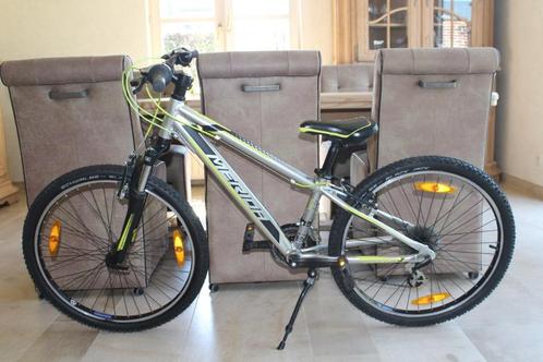 Knappe Merida Matts J.24 (8-12 jaar) in alu, Fietsen en Brommers, Fietsen | Jongens, Zo goed als nieuw, 24 inch, Handrem, Versnellingen