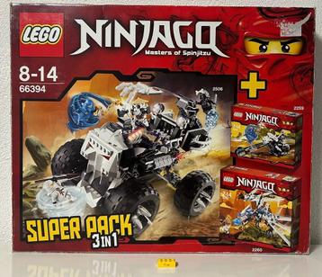 Pack scellé - Lego Ninjago - 66394 (2259, 2260, 2506)