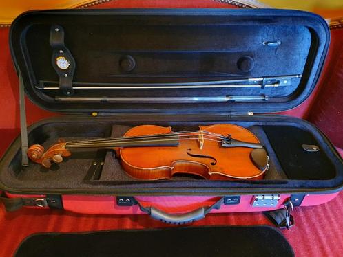 Violon début 1900, Musique & Instruments, Instruments à cordes frottées | Violons & Altos, Utilisé, Violon, Violon 4/4, Avec valise