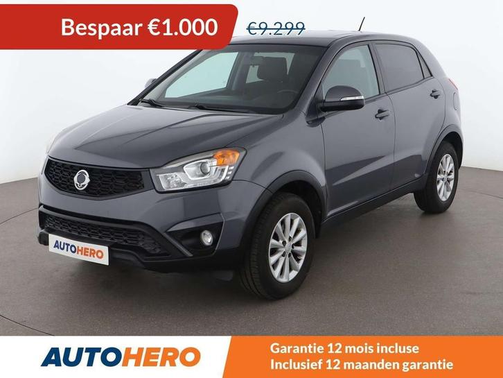 SsangYong Korando 2.0 TD Sapphire 4x2 (bj 2015), Auto's, SsangYong, Te koop, Korando, ABS, Airbags, Airconditioning, Bluetooth