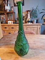 Vintage Empoli fles genie bottle groen, Ophalen of Verzenden