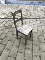 4 stevige stoelen, Huis en Inrichting, Stoelen, Ophalen, Blauw, Zo goed als nieuw, Vier