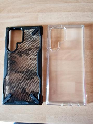 2 coques arrières pour Samsung S22 ultra Nouveau