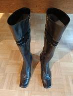 Hoge laarzen - Maat 38,5 - Hakhoogte 7 cm, Ophalen, Hoge laarzen, Zwart, Gedragen