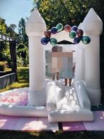 Location Château gonflable blanc, Ophalen, Nieuw