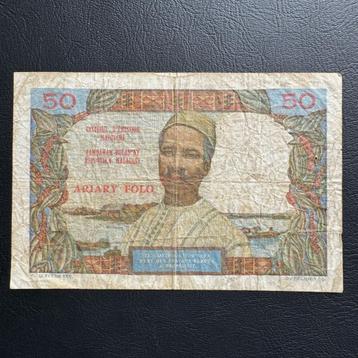 Madagascar - 50 Francs 1969 - P 61 - F -1032(1) beschikbaar voor biedingen