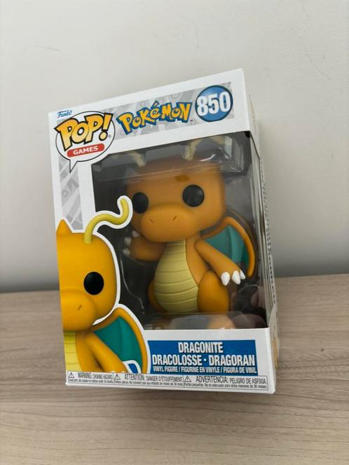 Funko Pop! Games: Pokemon - Dragonite #850, Hobby en Vrije tijd, Verzamelkaartspellen | Pokémon, Ophalen of Verzenden