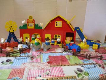 (👉ﾟヮﾟ)👉Vintage Duplo Boerderij onderdelen set 2650 / 2655 beschikbaar voor biedingen