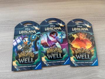Art set Booster sleeved Whispers in the Well Disney Lorcana beschikbaar voor biedingen