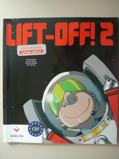 14. Lift-Off! 2 Textbook 2011 Van In, Livres, Livres scolaires, Comme neuf, Anglais, Secondaire, Envoi
