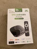 Box Android TV D96 – 8K Ultra HD –neuve, TV, Hi-fi & Vidéo, Lecteurs multimédias, Enlèvement ou Envoi, Comme neuf