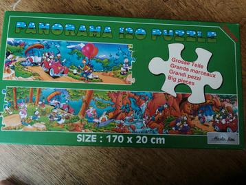 Panorama Puzzel van Disney. Donald Duck. 1983