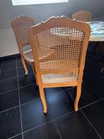 6 massieve houten stoelen, Huis en Inrichting, Ophalen, Bruin, Nieuw, Landelijk